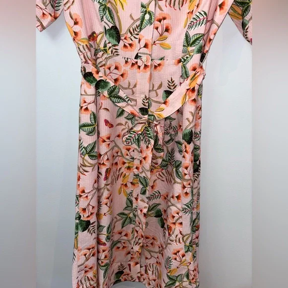 Loft floral midi dress - Picture 5 of 6